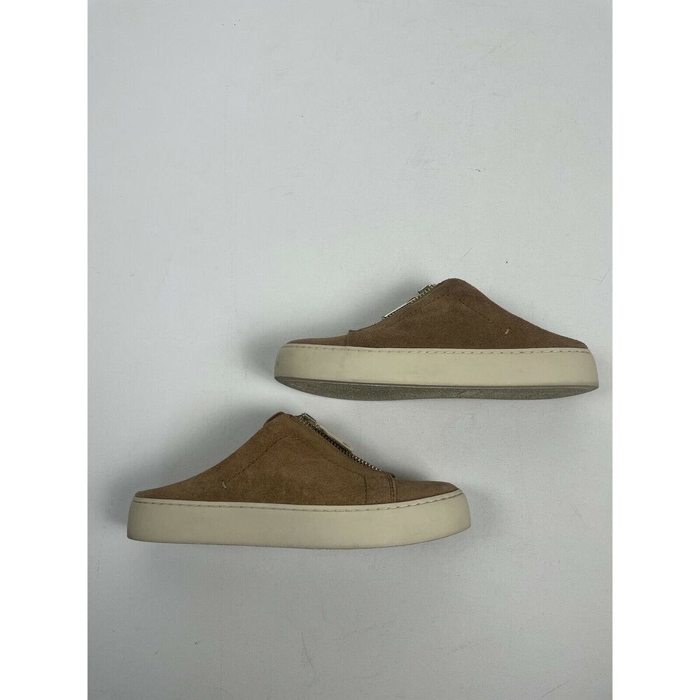 FRYE Lena Zip Tan Slip On Shoes Size 6.5 - Picture 2 of 6